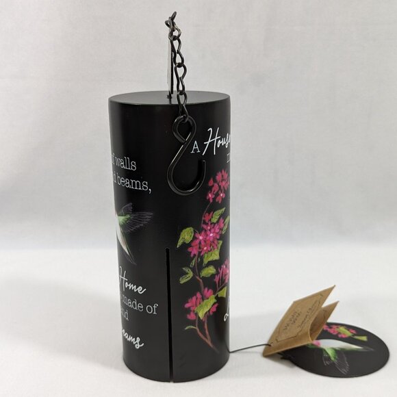 Carson Home Accent Hummingbird Cylinder Chime New without Box - Picture 4 of 9
